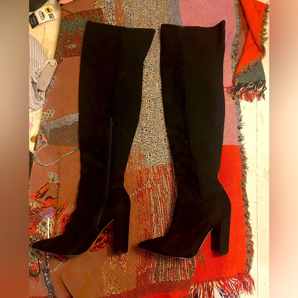 Express Vellet Boots size 8